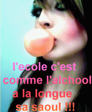 l'école...